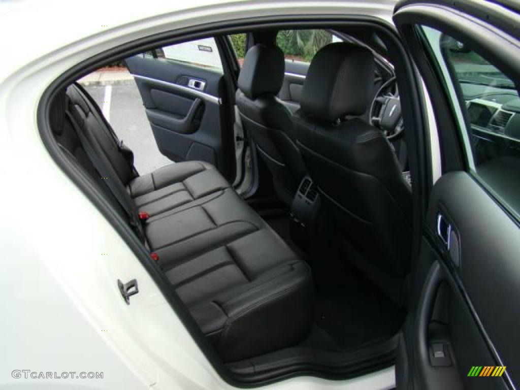 2009 MKS Sedan - White Suede / Charcoal Black photo #12
