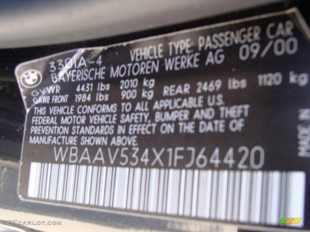 2001 3 Series 330i Sedan - Jet Black / Black photo #30