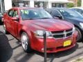 2008 Inferno Red Crystal Pearl Dodge Avenger R/T  photo #3