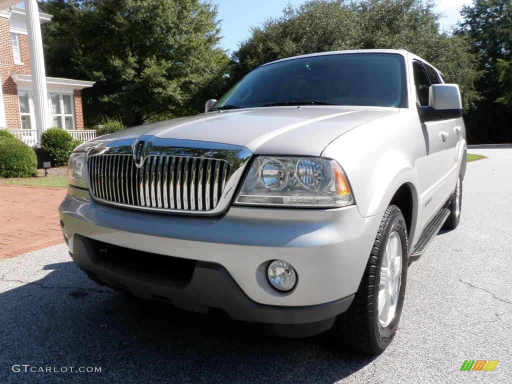 2005 Aviator Luxury AWD - Silver Birch Metallic / Camel photo #1