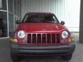 2007 Inferno Red Crystal Pearl Jeep Liberty Sport  photo #2