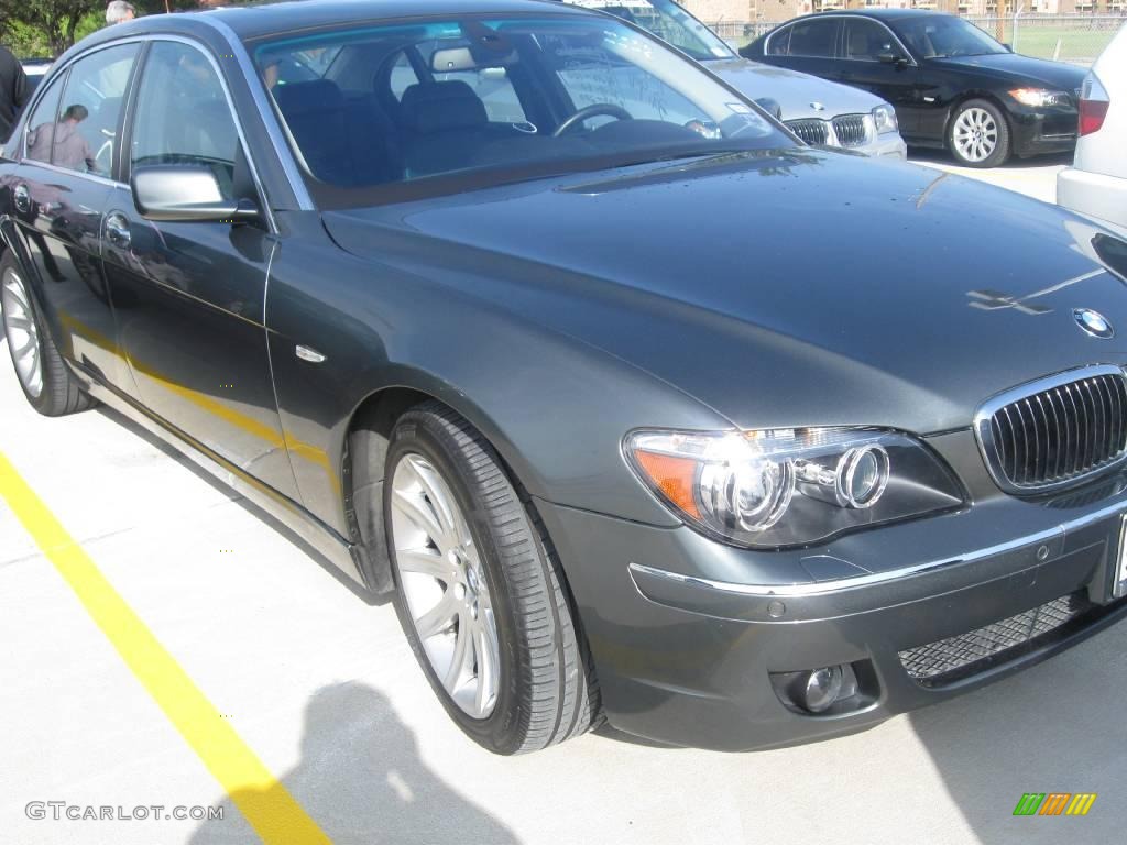 2006 7 Series 750Li Sedan - Titanium Grey Metallic / Black/Black photo #3