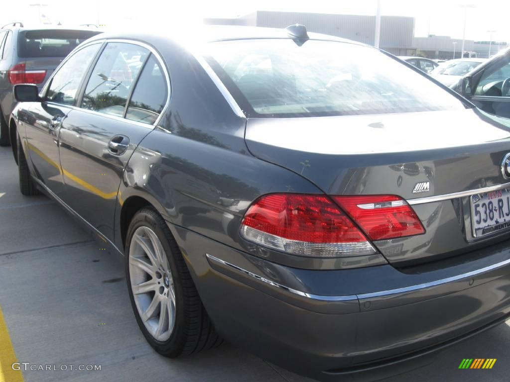 2006 7 Series 750Li Sedan - Titanium Grey Metallic / Black/Black photo #4