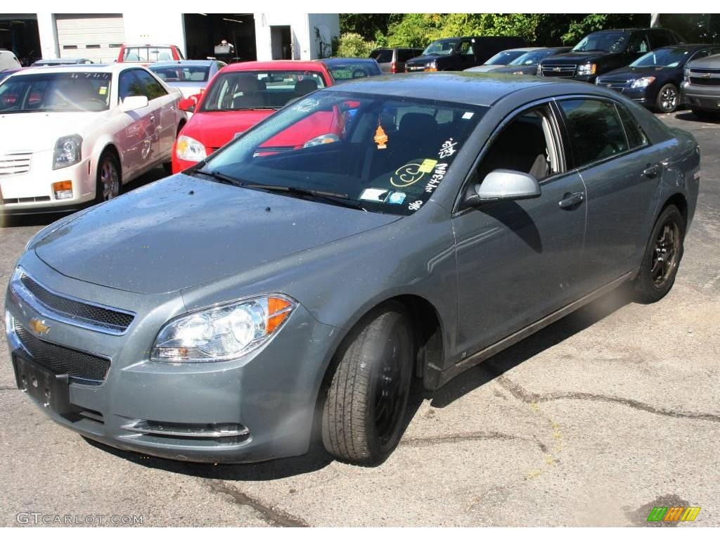 2009 Malibu LT Sedan - Golden Pewter Metallic / Ebony photo #1