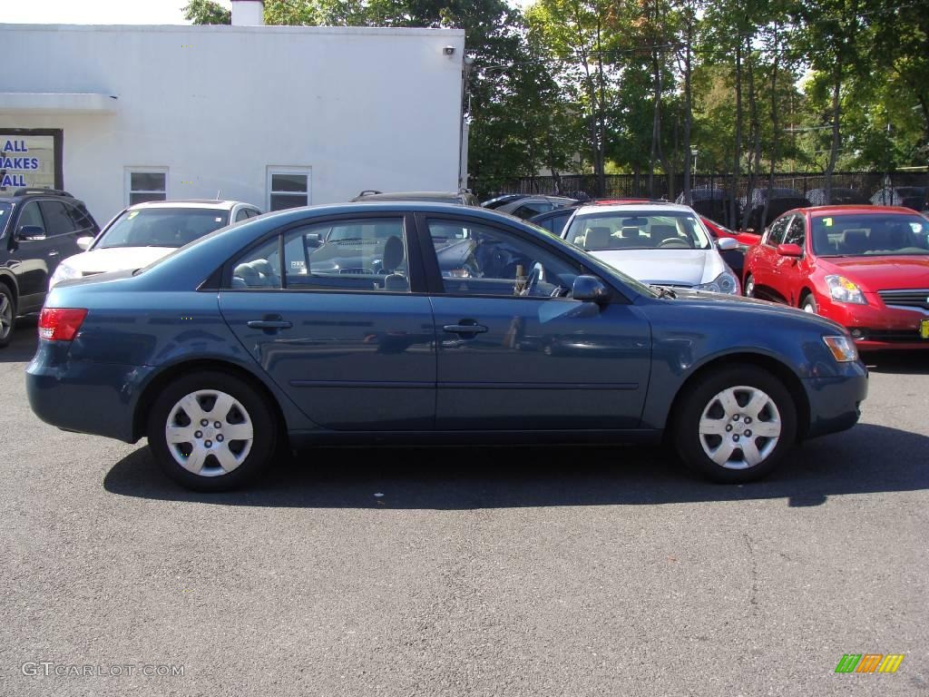 2007 Sonata GLS - Deepwater Blue / Gray photo #2