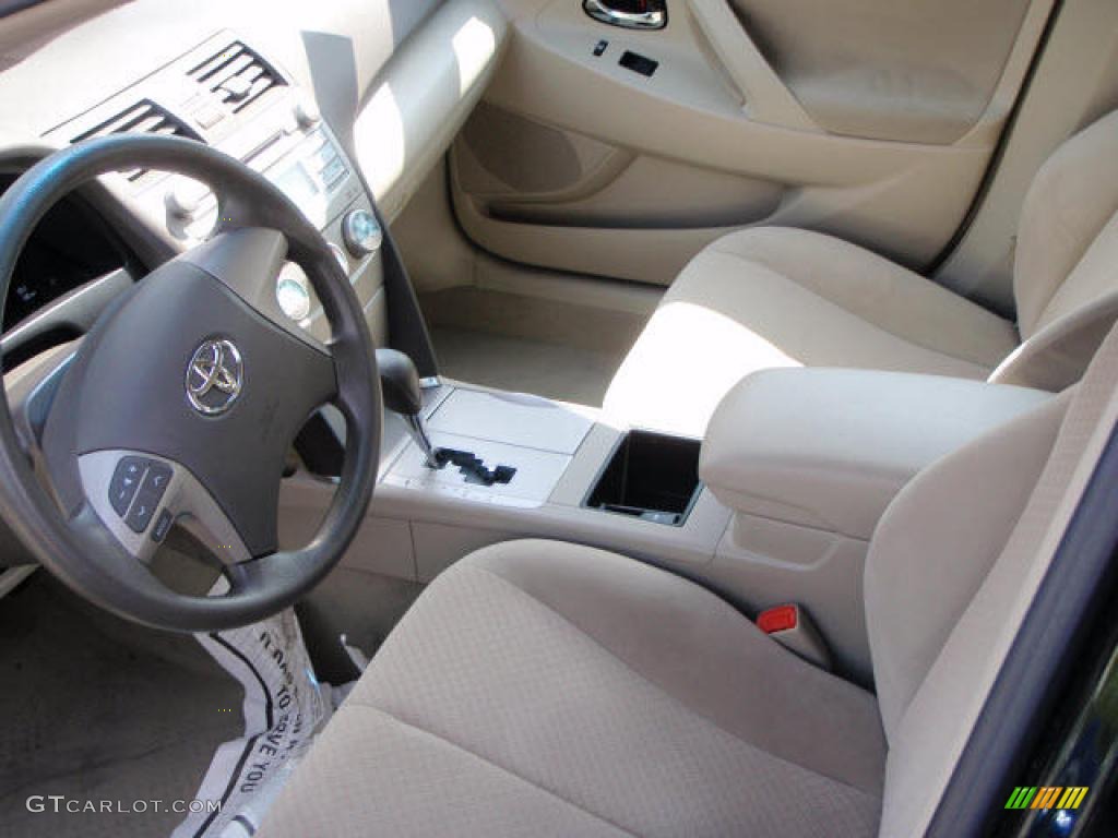 2007 Camry LE - Black / Bisque photo #8