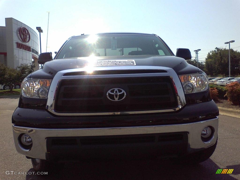 2010 Tundra Double Cab - Black / Graphite Gray photo #2