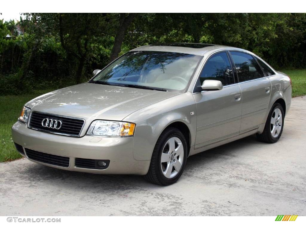 2002 A6 3.0 Sedan - Canvas Beige Metallic / Beige photo #1