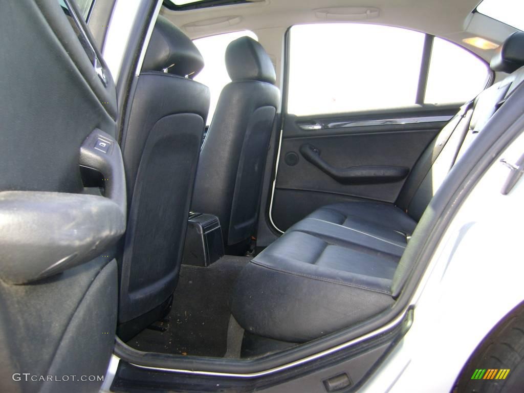2000 3 Series 323i Sedan - Titanium Silver Metallic / Black photo #12