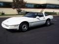 1985 White Chevrolet Corvette Coupe  photo #2