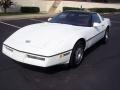 1985 White Chevrolet Corvette Coupe  photo #6