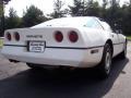 1985 White Chevrolet Corvette Coupe  photo #12