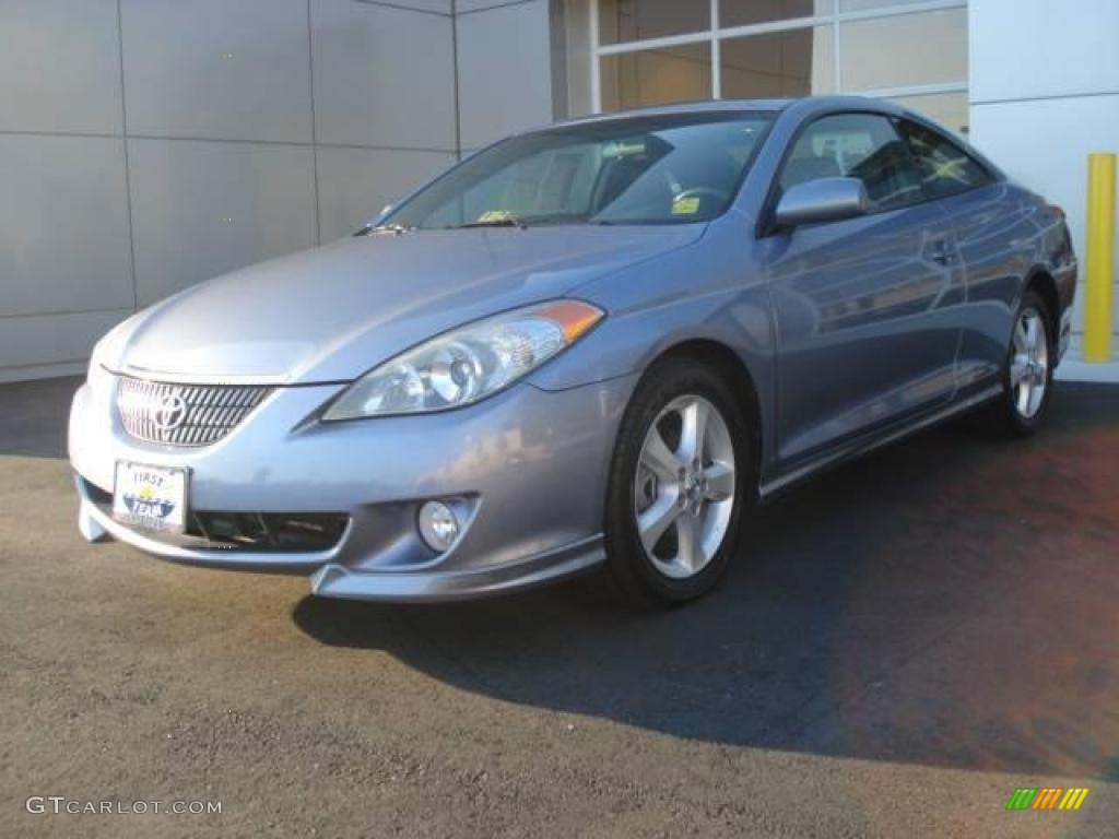 2006 Solara SE V6 Coupe - Cosmic Blue Metallic / Charcoal photo #1