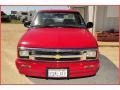 1997 Standard Red Chevrolet S10 LS Extended Cab  photo #9