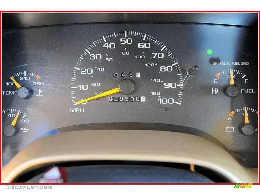 1997 S10 LS Extended Cab - Standard Red / Beige photo #28