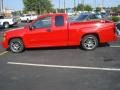 2006 Victory Red Chevrolet Colorado Xtreme Extended Cab  photo #2