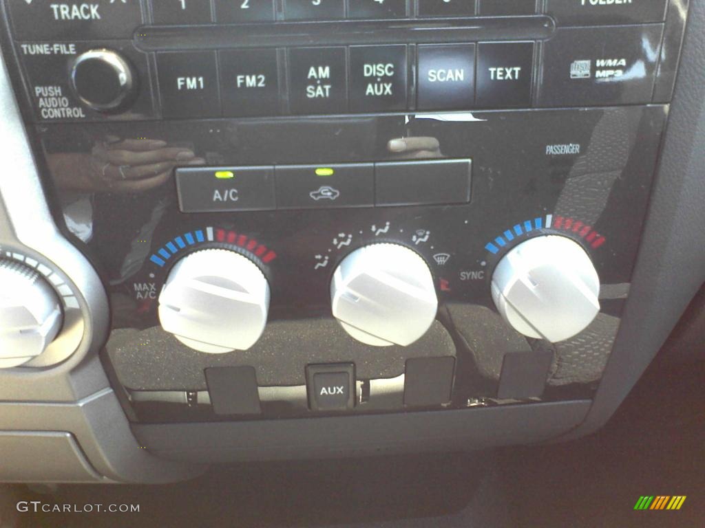 2010 Tundra Double Cab - Salsa Red Pearl / Graphite Gray photo #24