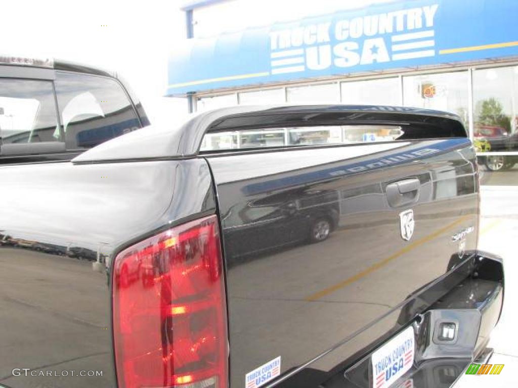 2005 Ram 1500 SRT-10 Regular Cab - Black / Dark Slate Gray photo #11