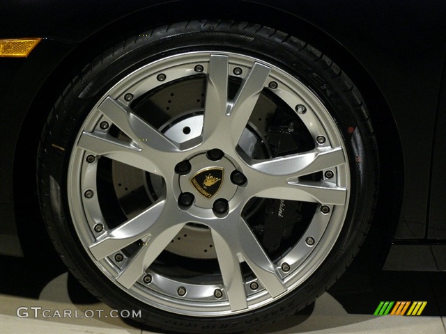 2008 Gallardo Spyder E-Gear - Black / Black/Red photo #12