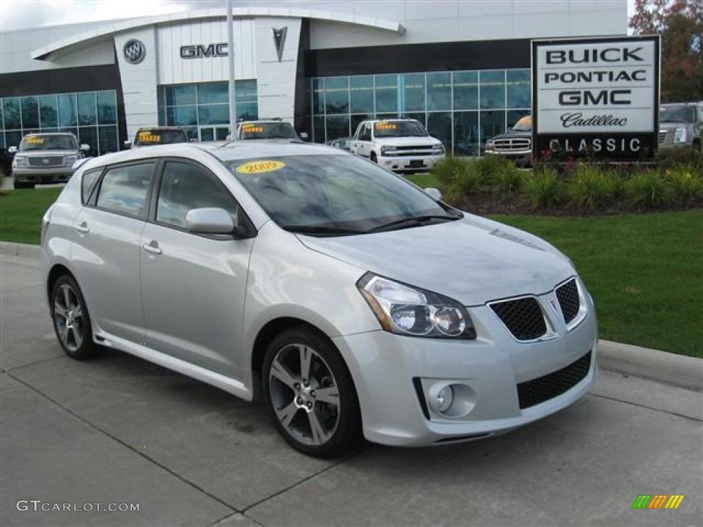 2009 Liquid Platinum Metallic Pontiac Vibe Gt 18797670