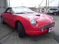 2003 Torch Red Ford Thunderbird Premium Roadster  photo #7