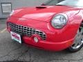 2003 Torch Red Ford Thunderbird Premium Roadster  photo #9
