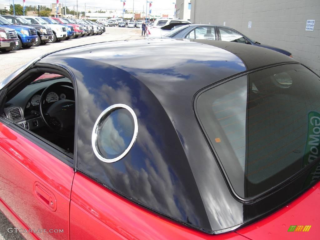 2003 Thunderbird Premium Roadster - Torch Red / Black Ink photo #12