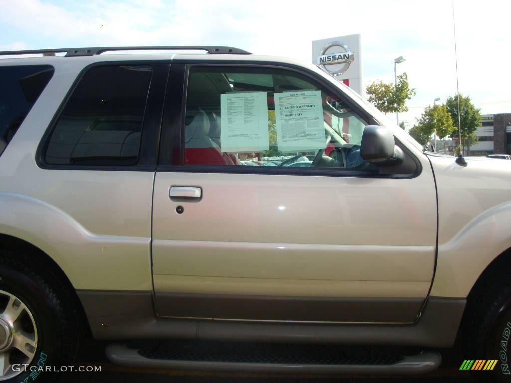 2003 Explorer Sport XLT 4x4 - Silver Birch Metallic / Medium Parchment Beige photo #20