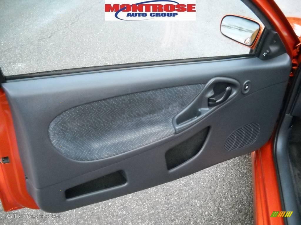 2004 Cavalier LS Sport Coupe - Sunburst Orange / Graphite photo #8