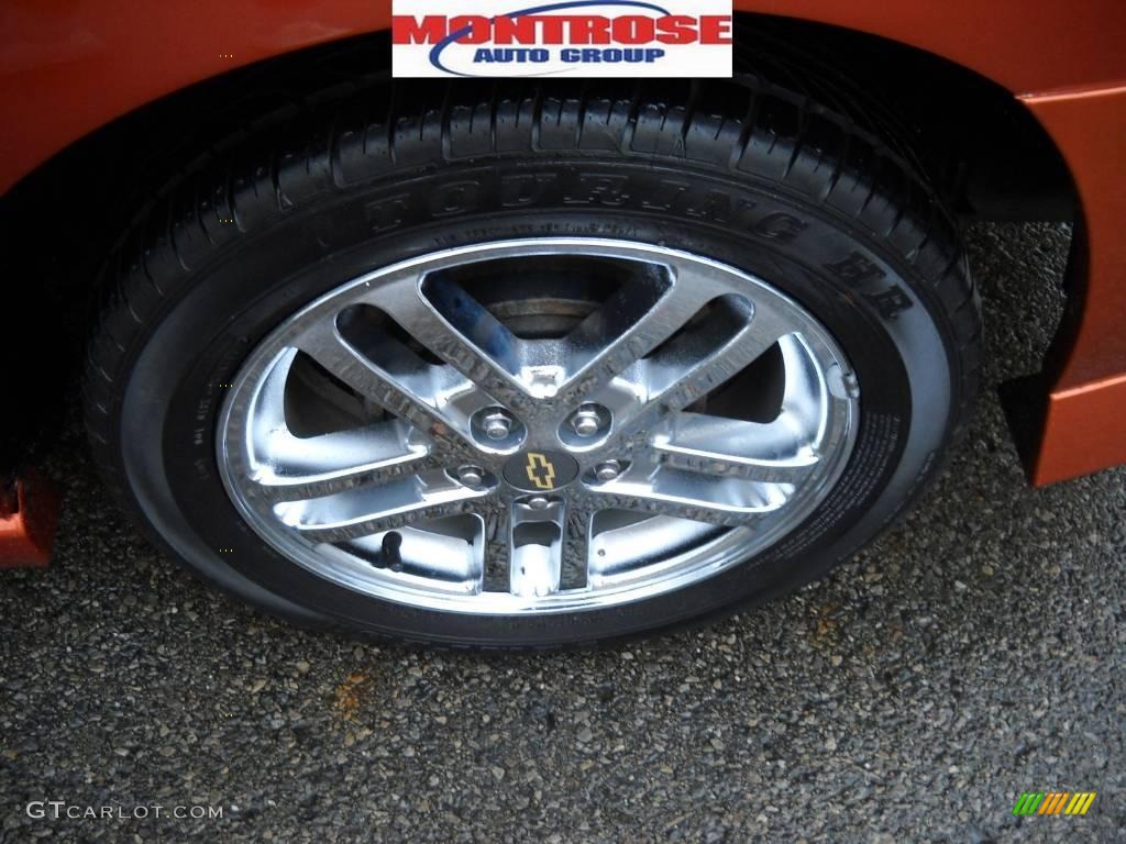 2004 Cavalier LS Sport Coupe - Sunburst Orange / Graphite photo #14