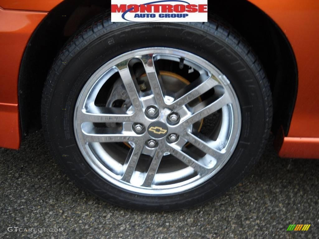 2004 Cavalier LS Sport Coupe - Sunburst Orange / Graphite photo #18