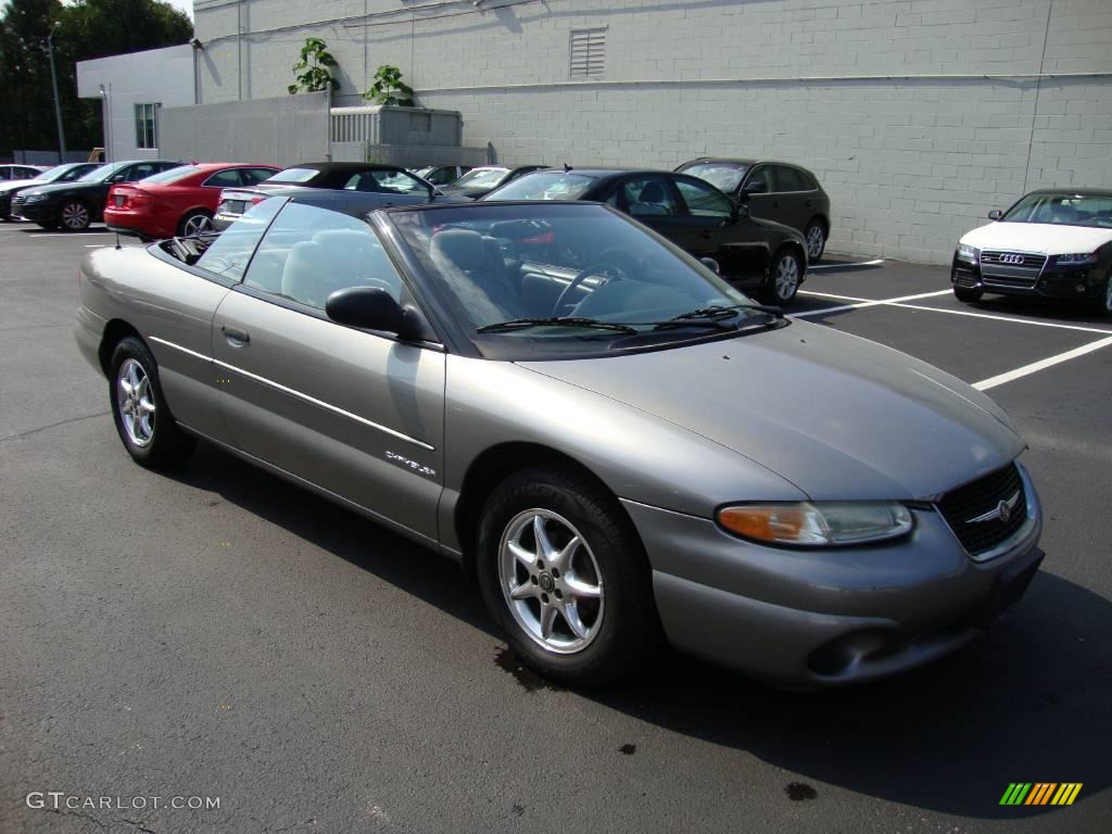 1999 Sebring JX Convertible - Bright Platinum Metallic / Agate photo #5