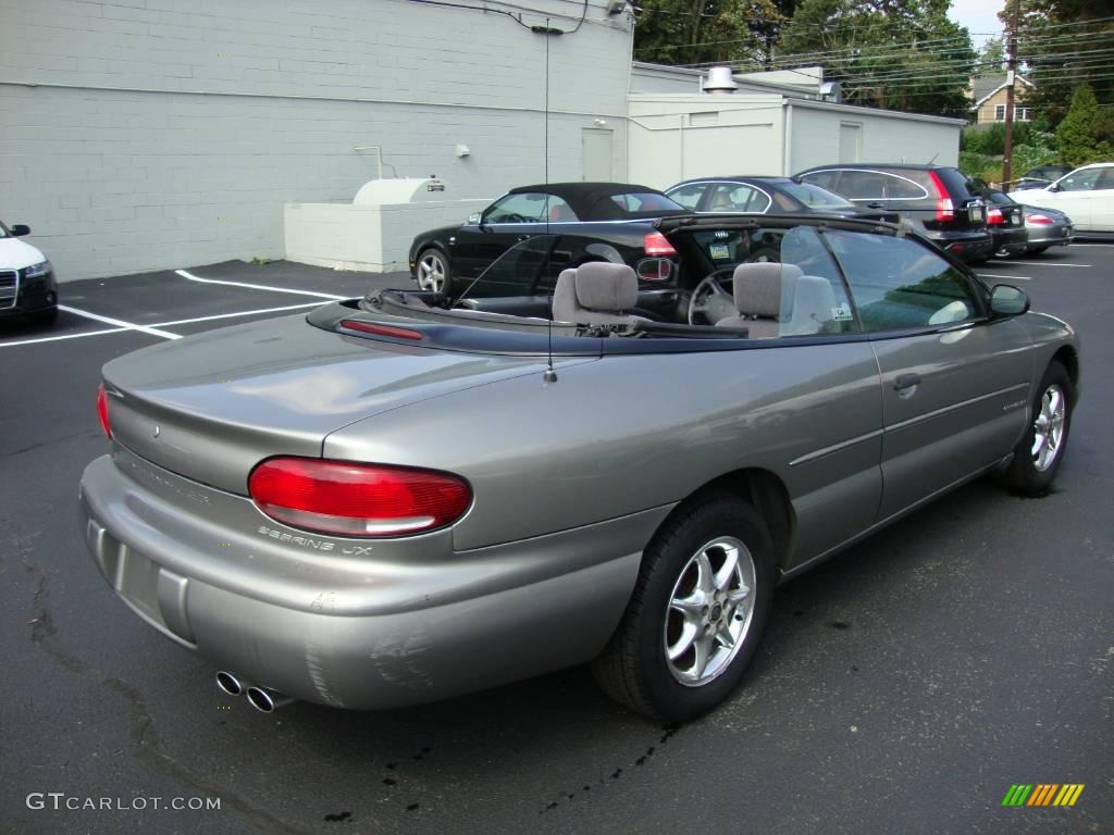 1999 Sebring JX Convertible - Bright Platinum Metallic / Agate photo #7