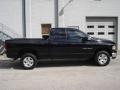 2005 Black Dodge Ram 1500 SLT Quad Cab 4x4  photo #2