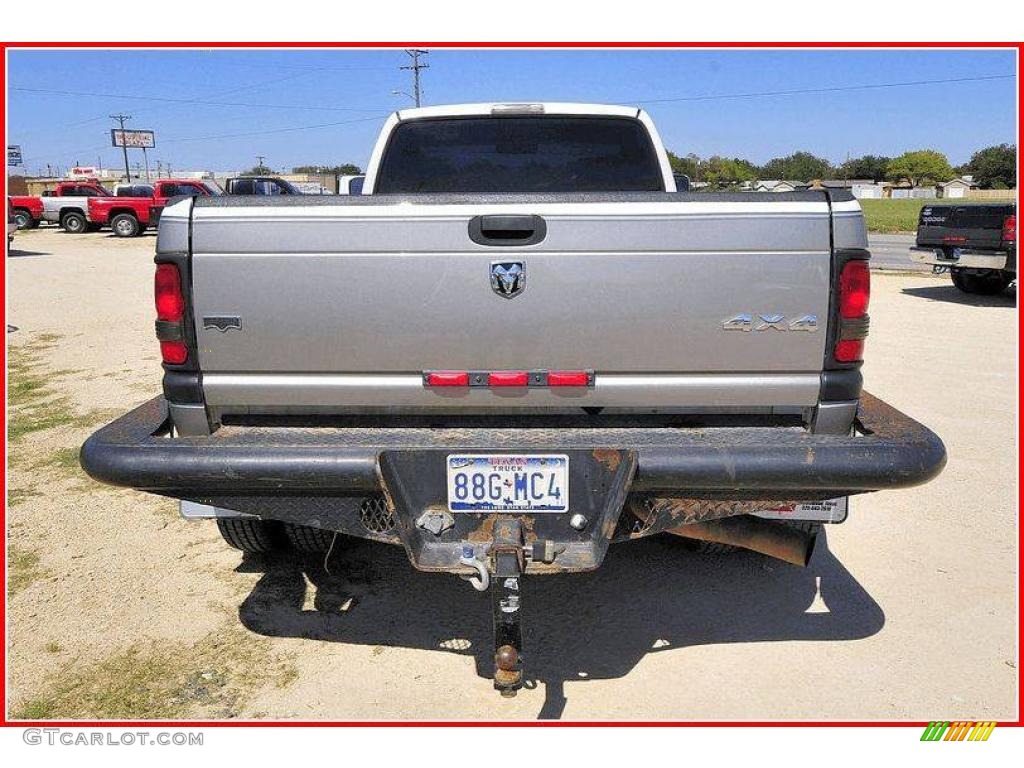 1996 Ram 3500 Laramie Regular Cab Dually 4x4 - Stone White / Gray photo #4