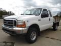 Oxford White - F250 Super Duty XL Extended Cab 4x4 Chassis Photo No. 1