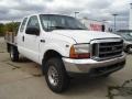 Oxford White - F250 Super Duty XL Extended Cab 4x4 Chassis Photo No. 7