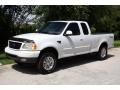 2002 Oxford White Ford F150 XLT SuperCab 4x4  photo #1