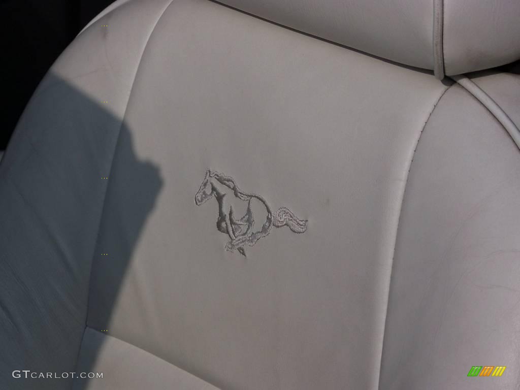 2002 Mustang V6 Convertible - Oxford White / Oxford White photo #21