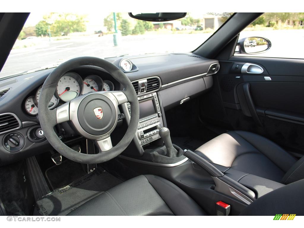 2007 911 Targa 4S - Meteor Grey Metallic / Black photo #9