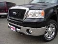 2006 Black Ford F150 XLT SuperCab 4x4  photo #9