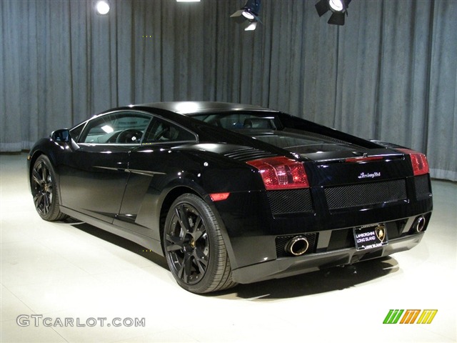 2007 Gallardo Nera E-Gear - Black / Black photo #2