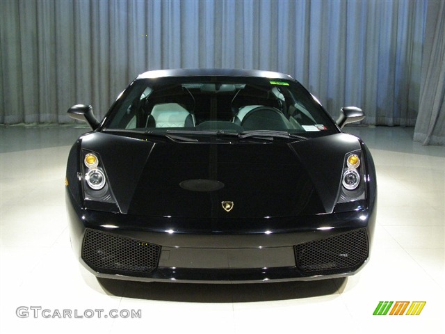 2007 Gallardo Nera E-Gear - Black / Black photo #4