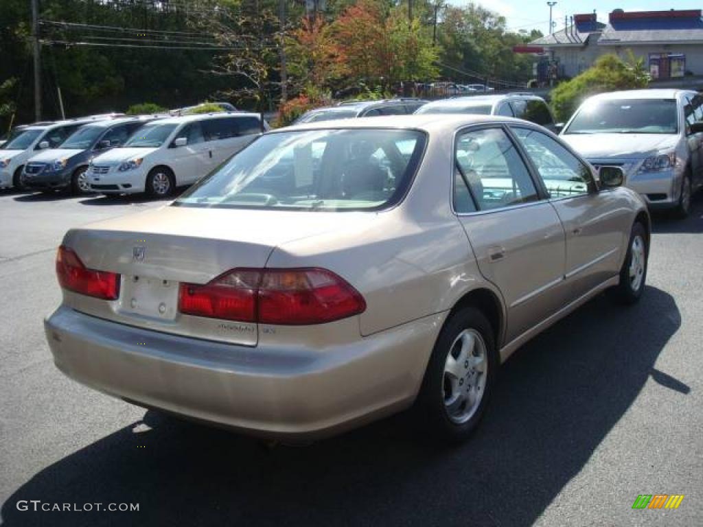 2000 Accord EX Sedan - Naples Gold Metallic / Ivory photo #4