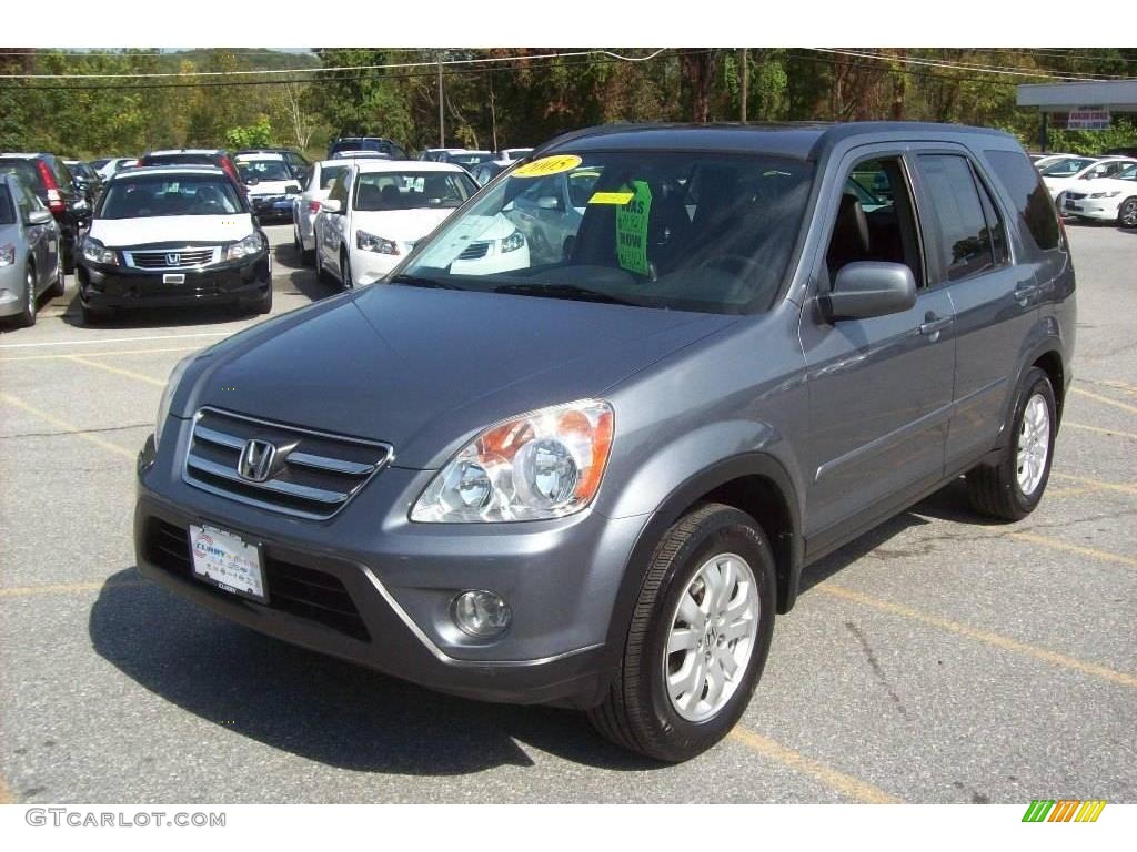 2005 CR-V Special Edition 4WD - Pewter Pearl / Black photo #21