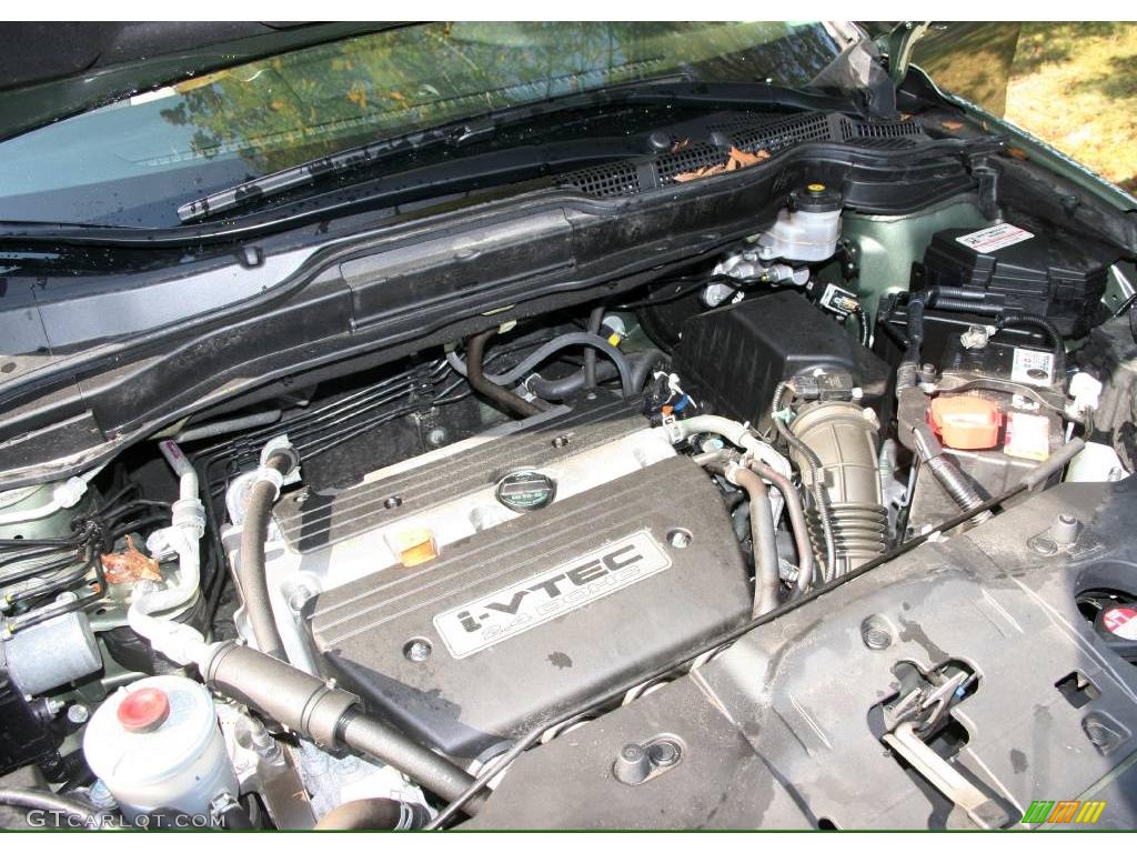 2008 CR-V LX 4WD - Green Tea Metallic / Ivory photo #25