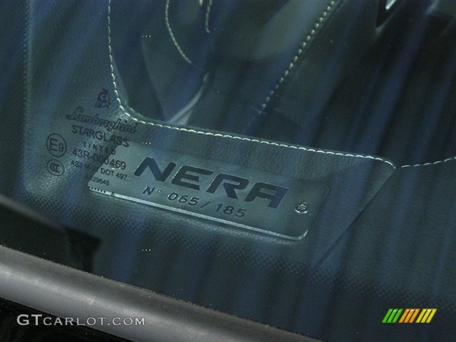 2007 Gallardo Nera E-Gear - Black / Black photo #10