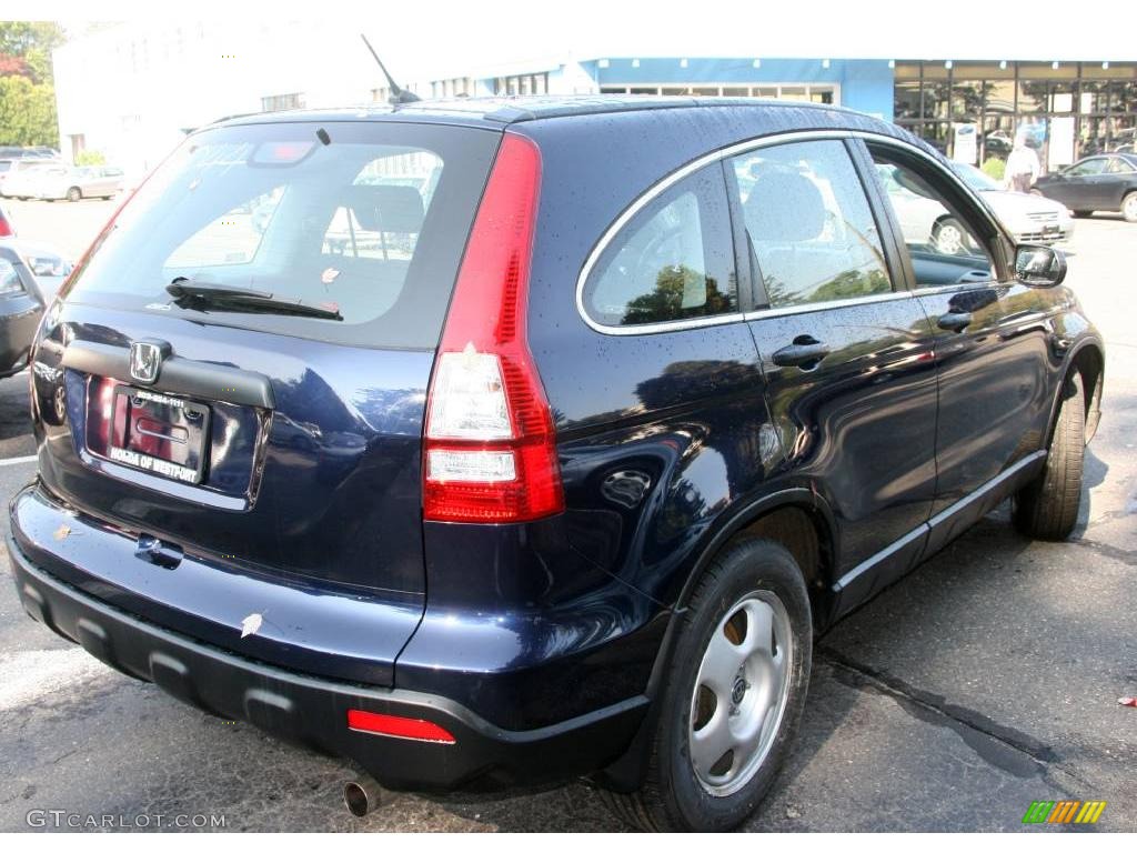 2007 CR-V LX 4WD - Royal Blue Pearl / Black photo #5