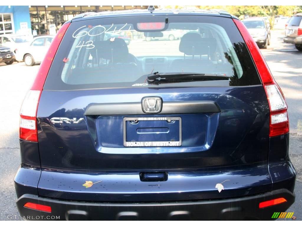 2007 CR-V LX 4WD - Royal Blue Pearl / Black photo #6