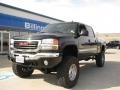 2004 Onyx Black GMC Sierra 2500HD SLT Crew Cab 4x4  photo #2